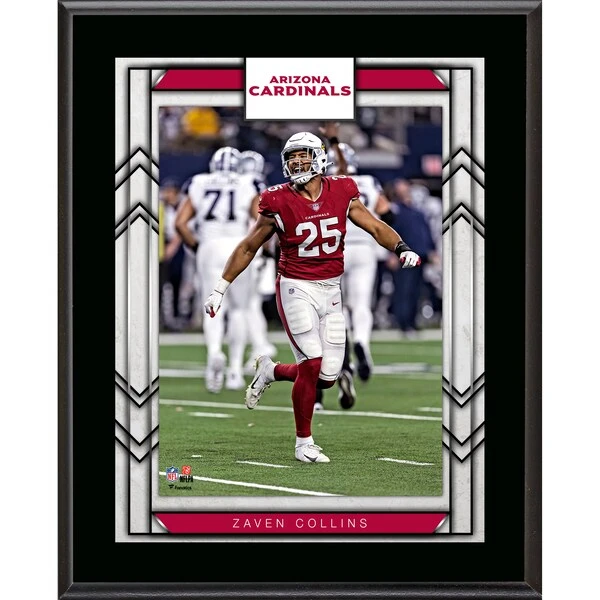 Zaven Collins Arizona Cardinals Framed 10.5" X 13" Sublimated Player Plaque 3 Zaven Collins Arizona Cardinals Framed 10.5" X 13" Sublimated Player Plaque